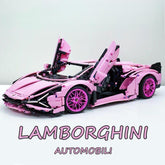 1: 8 Pink Lamborghini Sian Special Edition (3696 PCS)